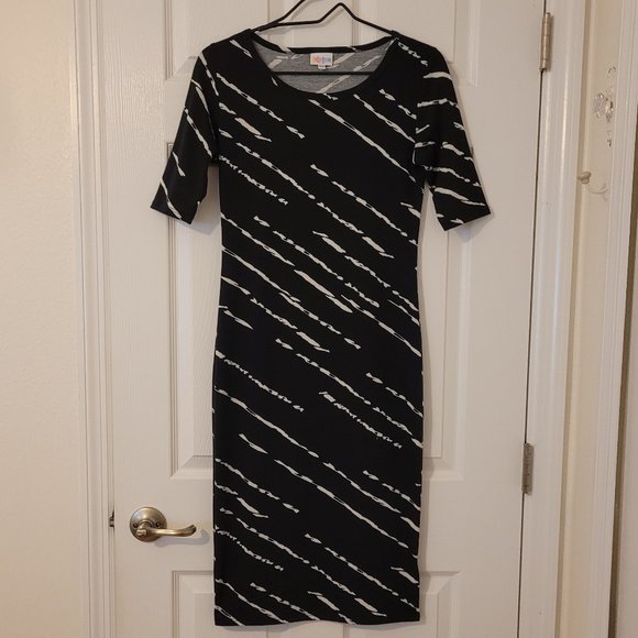 LuLaRoe Julia Dress Size XS - Picture 1 of 3